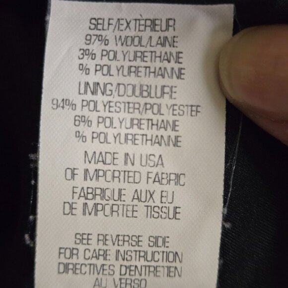 Theory Sheath Dress In Good Wool Black Designer Size M - Picture 7 of 7